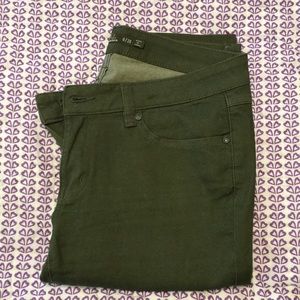 Prana Kara Jeans - Cargo Green
